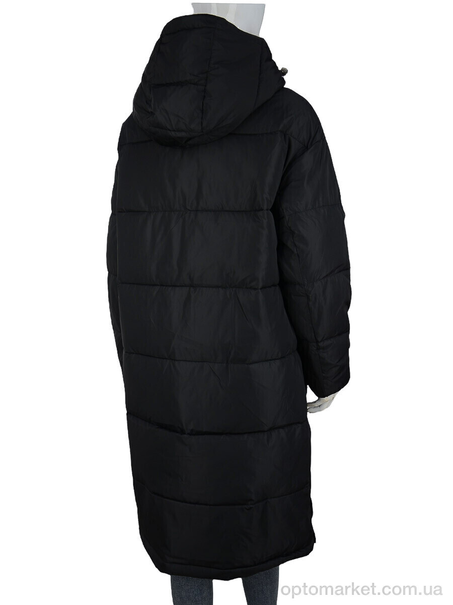 Купить Пальто жіночі H950 black Urbanbang чорний, фото 2