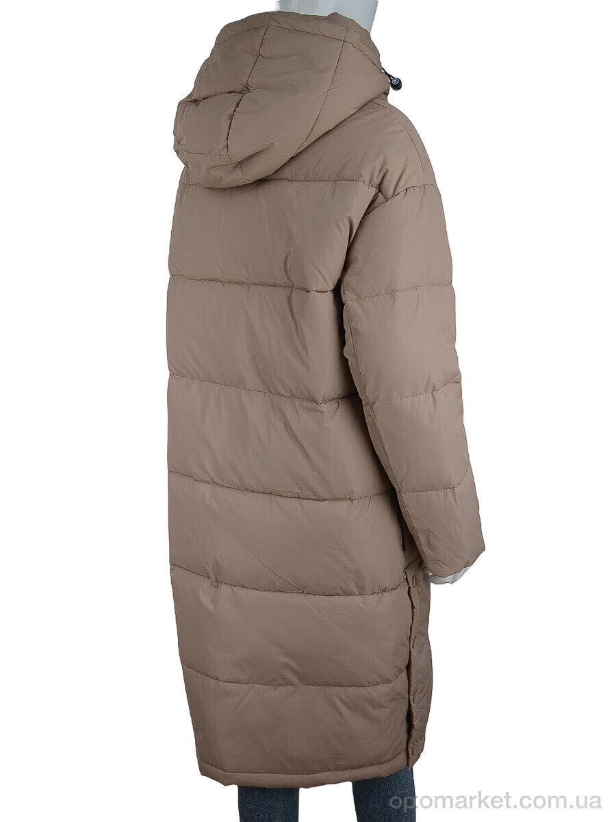 Купить Пальто жіночі H950 brown Urbanbang коричневий, фото 2