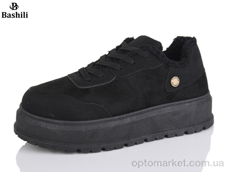 Купить Кросівки жіночі H9502-1 Башили чорний, фото 1