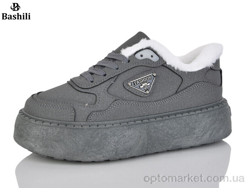 Купить Кросівки жіночі H9505-7 Башили сірий, фото 1