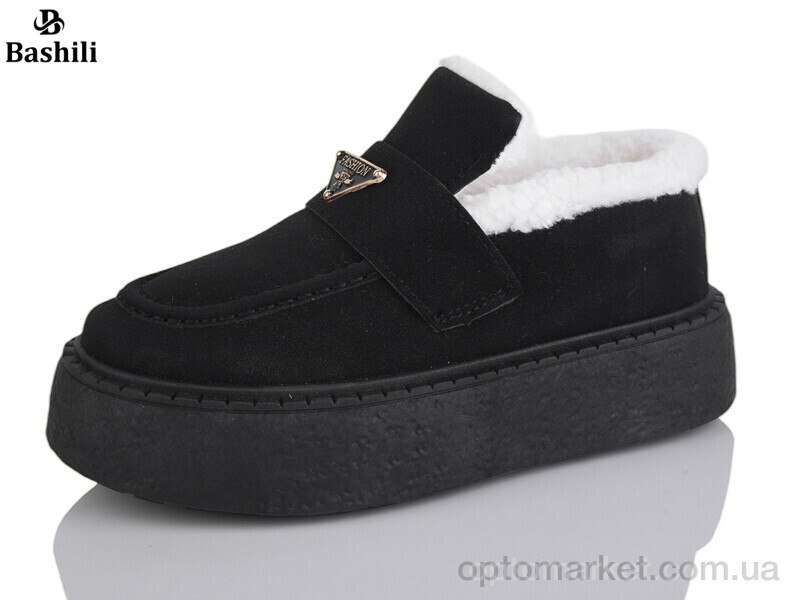 Купить Туфлі жіночі H9508-2 Башили чорний, фото 1