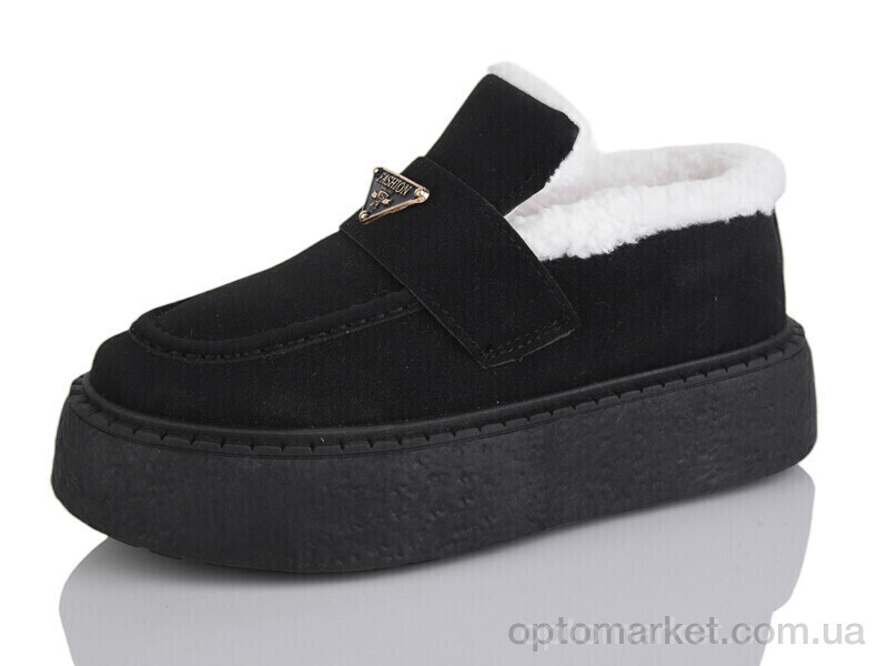 Купить Туфлі жіночі H9508-2 Башили чорний, фото 1