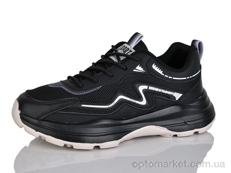 Купить Кросівки чоловічі HA0065-1 Ditof чорний, фото 1