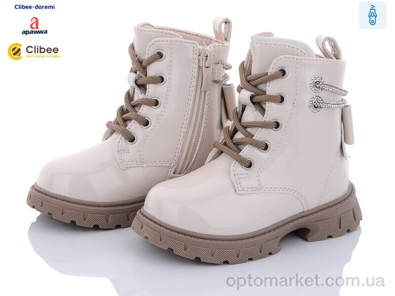 Купить Черевики дитячі HA504 beige Clibee бежевий, фото 1