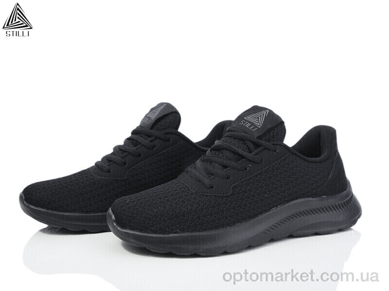 Купить Кросівки жіночі HB110-1 піна Stilli чорний, фото 1