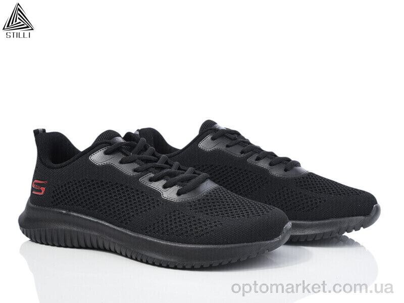 Купить Кросівки чоловічі HB270-2 піна Stilli чорний, фото 1