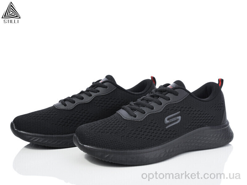 Купить Кросівки чоловічі HB300-3 піна Stilli чорний, фото 1