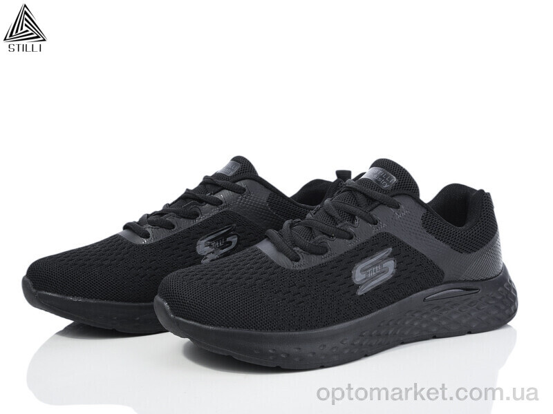 Купить Кросівки чоловічі HB330-1 піна Stilli чорний, фото 1