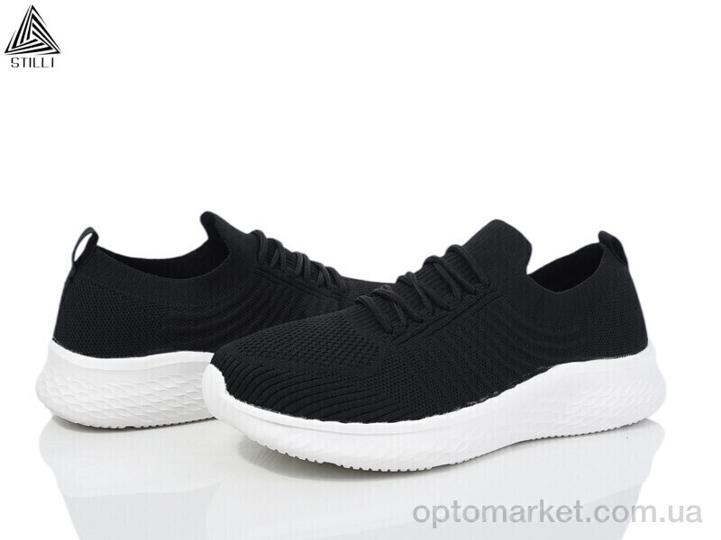 Купить Кросівки жіночі HB350-2 піна Stilli чорний, фото 1