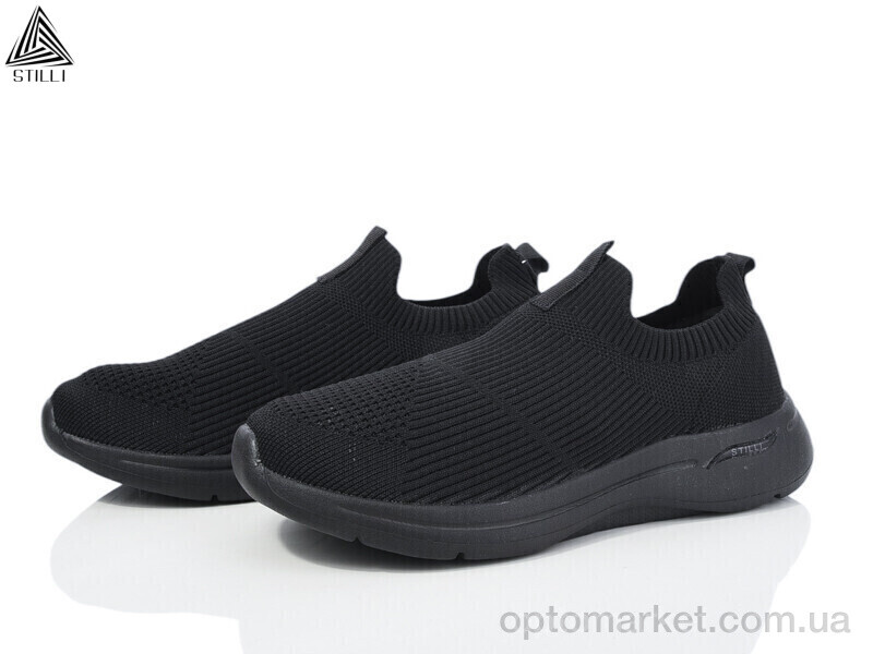Купить Кросівки жіночі HB370-10 піна Stilli чорний, фото 1
