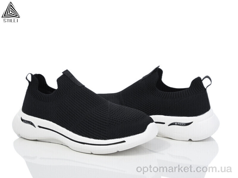 Купить Кросівки жіночі HB370-9 піна Stilli чорний, фото 1