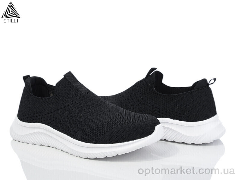 Купить Кросівки жіночі HB380-2 піна Stilli чорний, фото 1