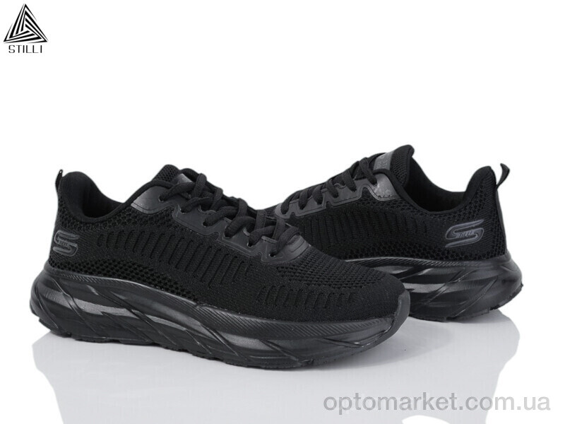 Купить Кросівки жіночі HB400-5 піна Stilli чорний, фото 1