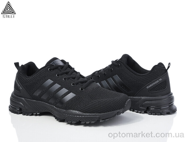 Купить Кросівки чоловічі HB50-2 піна Stilli чорний, фото 1