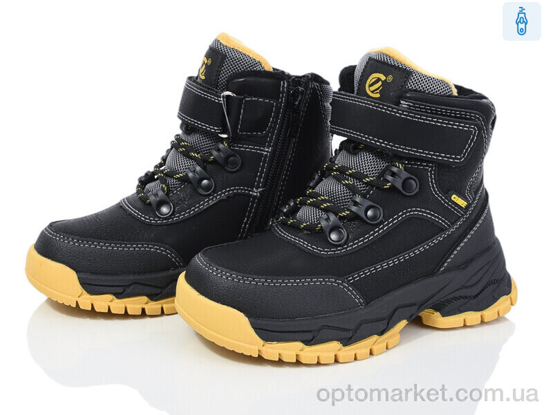 Купить Черевики дитячі HB545 black-yellow Clibee чорний, фото 1