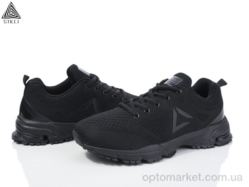 Купить Кросівки чоловічі HB60-1 піна Stilli чорний, фото 1