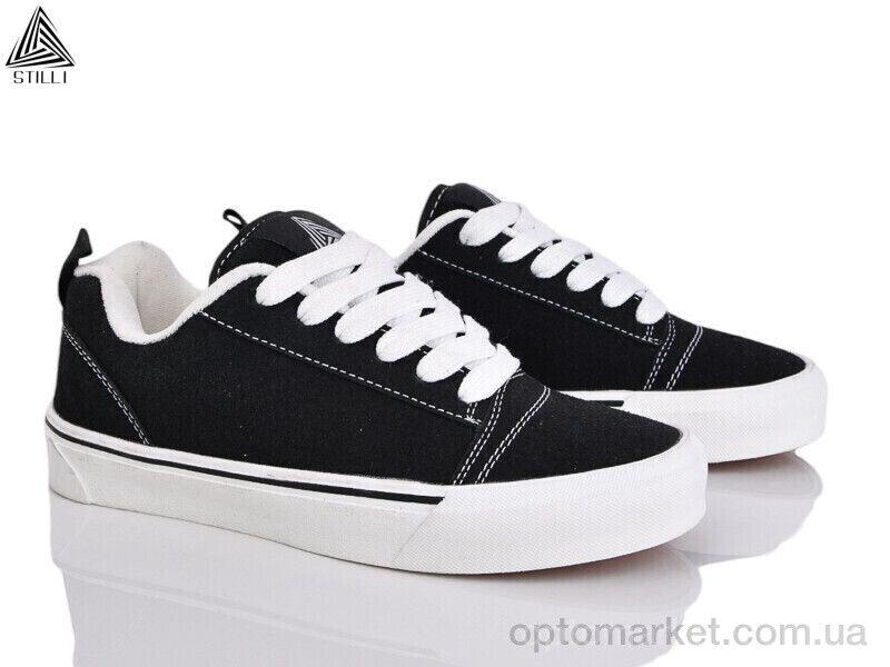 Купить Кеди жіночі HB850-1 шкіра піна Stilli чорний, фото 1