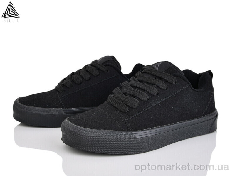 Купить Кеди жіночі HB850-3 шкіра піна Stilli чорний, фото 1