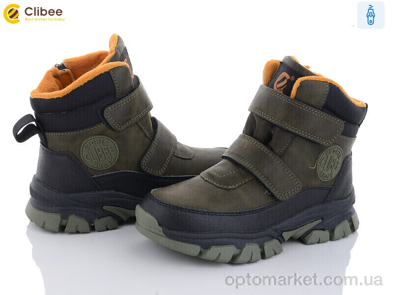 Купить Черевики дитячі HC369 army-green-black Clibee зелений, фото 1