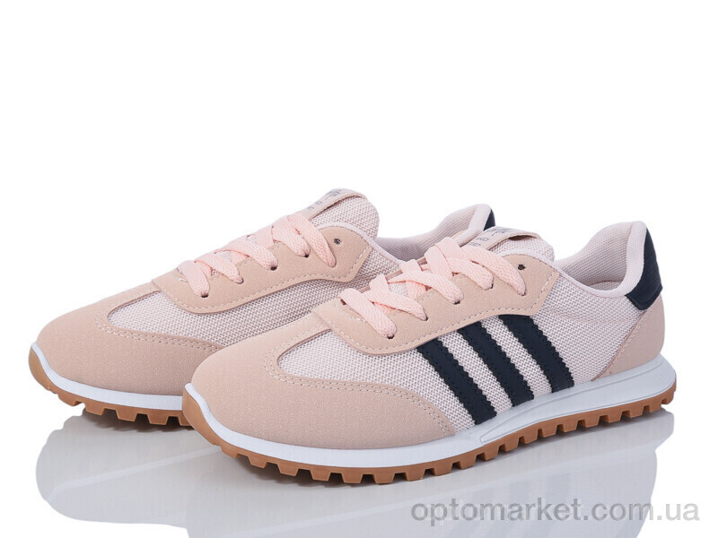 Купить Кросівки жіночі HD14(149-54) khaki-black Violeta бежевий, фото 1