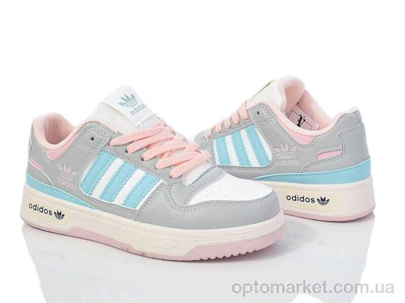 Купить Кросівки жіночі HD16(182-37) white-grey Violeta сірий, фото 1