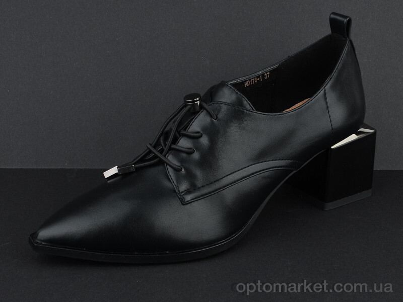 Купить Туфлі жіночі HD176-1 Teetspace чорний, фото 2