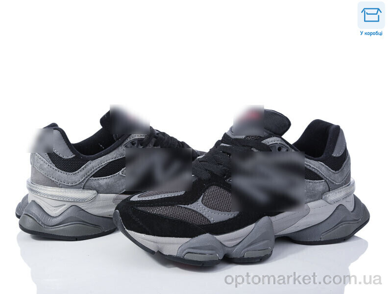 Купить Кросівки жіночі HD1(9060-1) black-grey N.w balance сірий, фото 1
