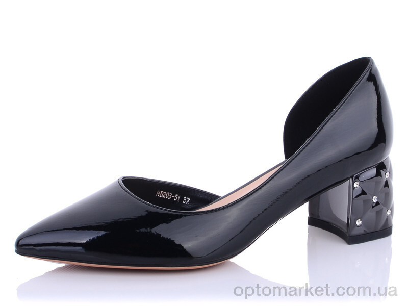 Купить Туфлі жіночі HD203-51 Teetspace чорний, фото 1
