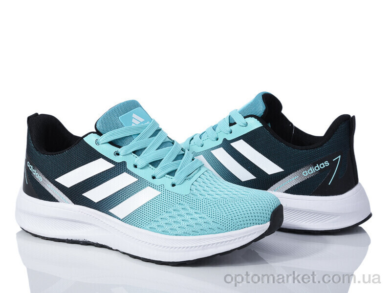 Купить Кросівки жіночі HD32(173-6) l.green A.idas зелений, фото 2