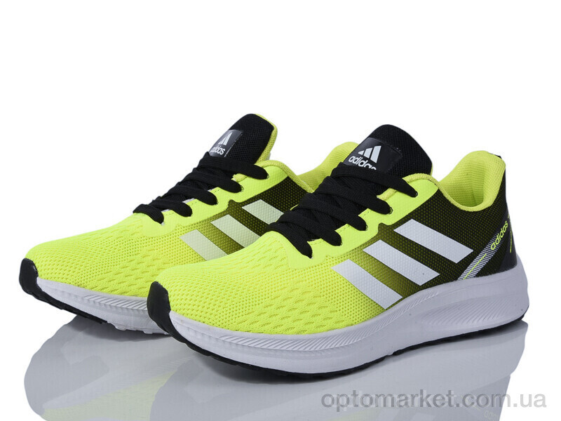 Купить Кросівки жіночі HD32(173-6) yellow A.idas жовтий, фото 2