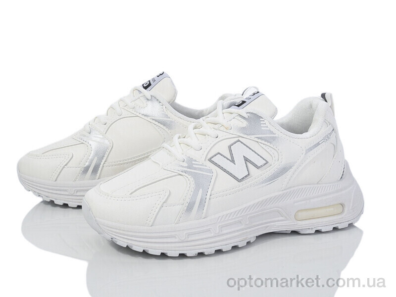 Купить Кросівки жіночі HD38(149-24) white Violeta білий, фото 1