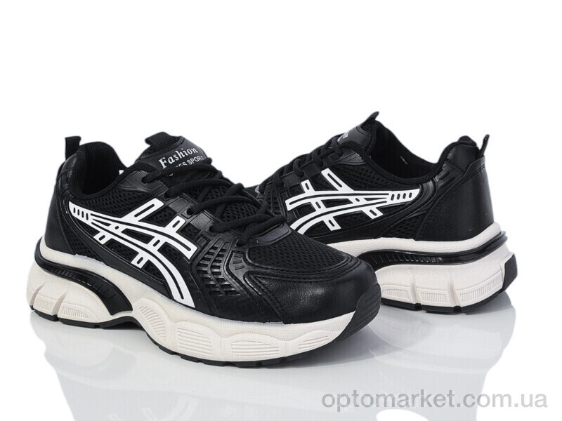 Купить Кросівки жіночі HD42(172-37) black Violeta чорний, фото 1