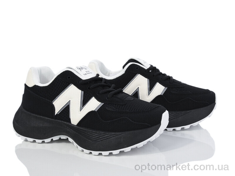 Купить Кросівки жіночі HD45(136-32)-3 black Violeta чорний, фото 1