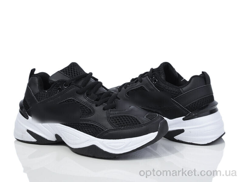 Купить Кросівки жіночі HD47-1898-3 black-white N.ke чорний, фото 1