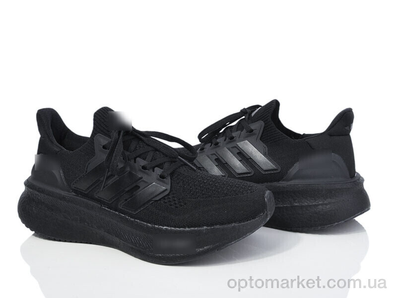 Купить Кросівки чоловічі HD51-1101 black A.idas чорний, фото 1