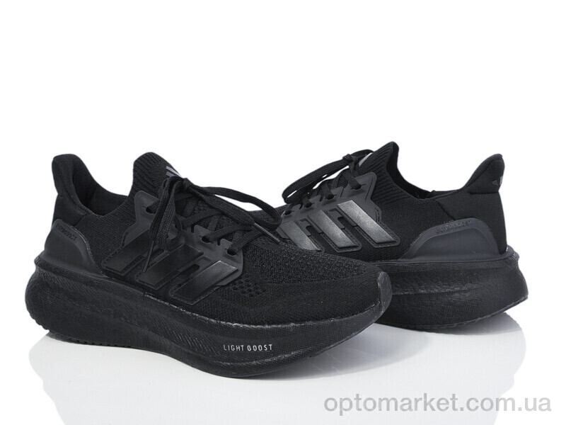 Купить Кросівки чоловічі HD51-1101 black A.idas чорний, фото 2