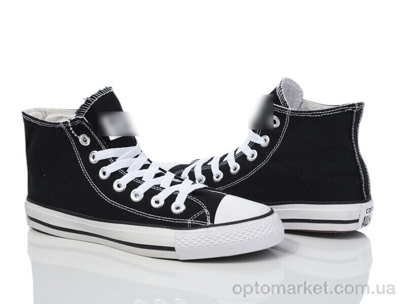 Купить Кеди жіночі HD52-B602-1 black C.nverse чорний, фото 1