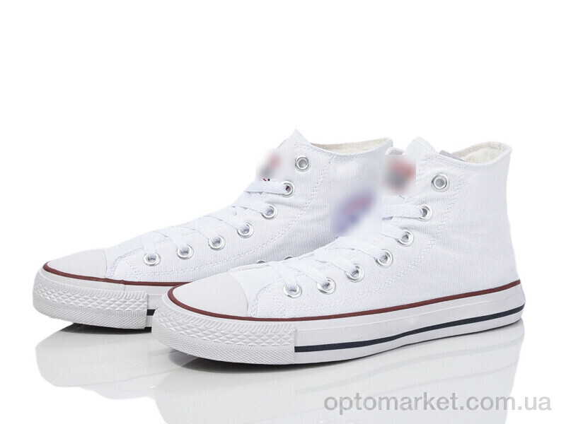 Купить Кеди жіночі HD52-B602-2 white C.nverse білий, фото 1
