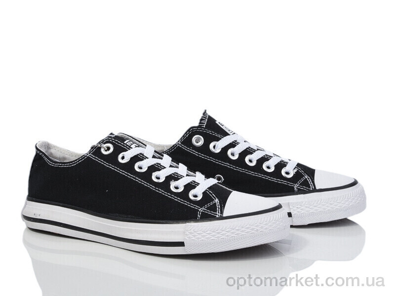 Купить Кеди жіночі HD54-B601-1 black C.nverse чорний, фото 2