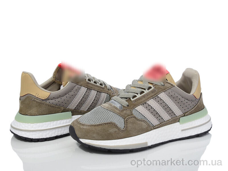 Купить Кросівки жіночі HD56-1103-1 beige A.idas хакі, фото 1