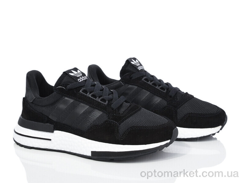 Купить Кросівки жіночі HD56-1103-1 black-white A.idas чорний, фото 2