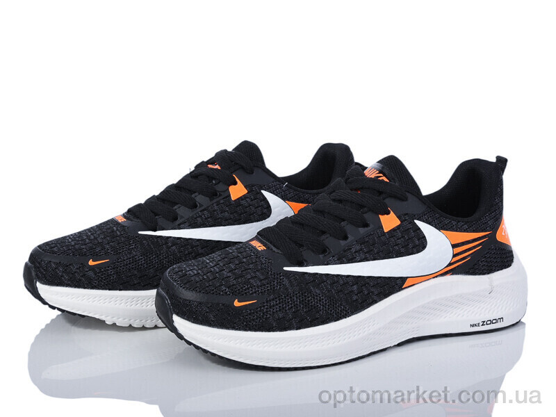 Купить Кросівки жіночі HD5(8688-1) black-white N.ke чорний, фото 2