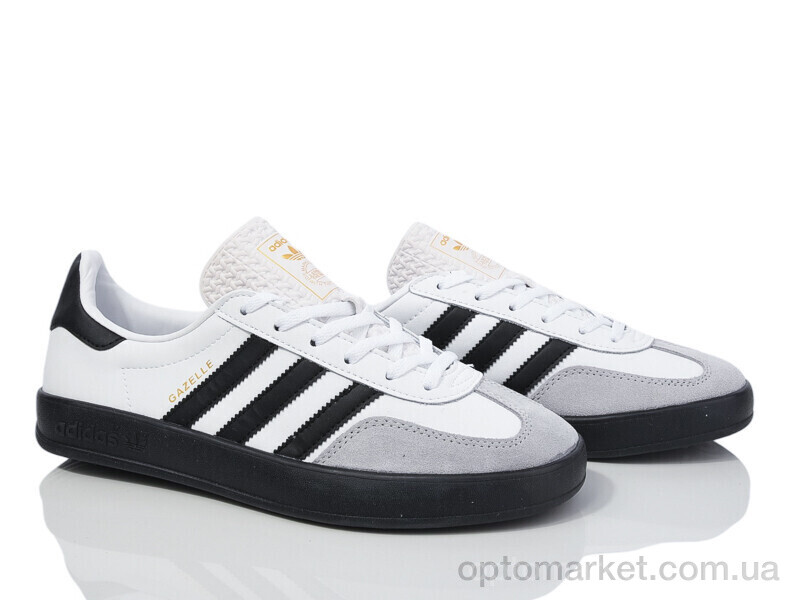 Купить Кросівки чоловічі HD59-1105-1 white-black A.idas білий, фото 2