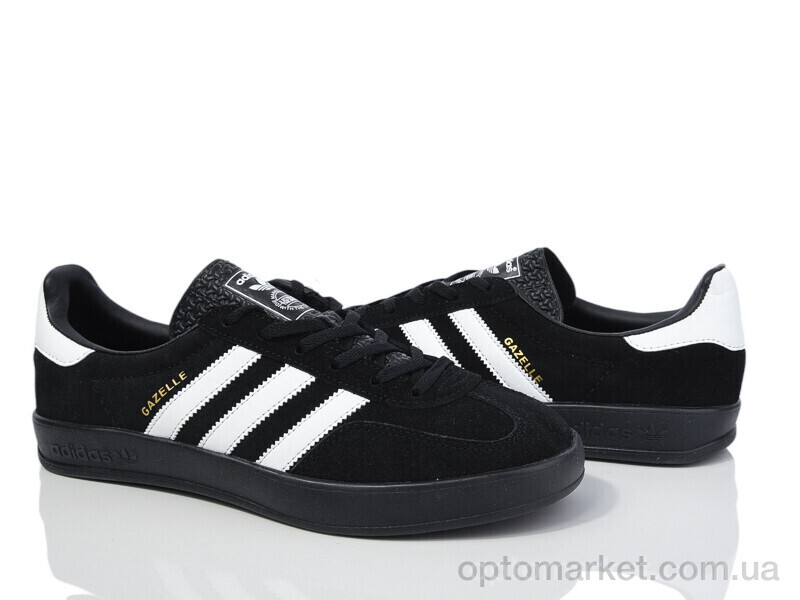 Купить Кросівки чоловічі HD59-1105-15 black-white A.idas чорний, фото 2