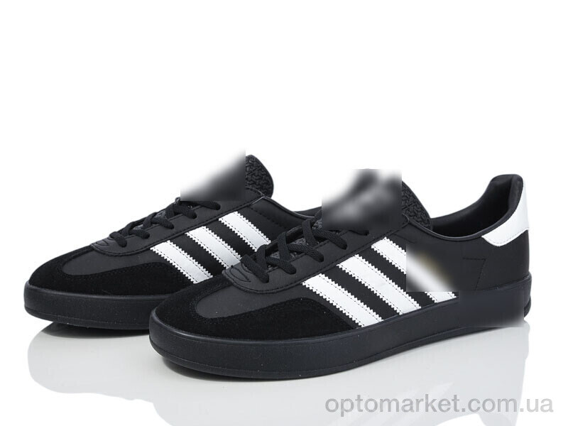 Купить Кросівки чоловічі HD59-1105-4 black-white A.idas чорний, фото 1