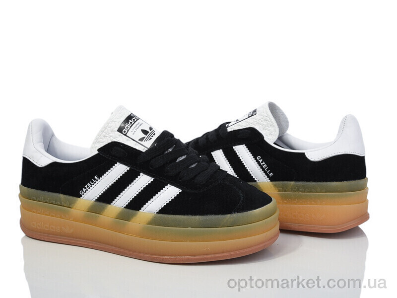 Купить Кросівки чоловічі HD60-1106-1 black-white A.idas чорний, фото 2