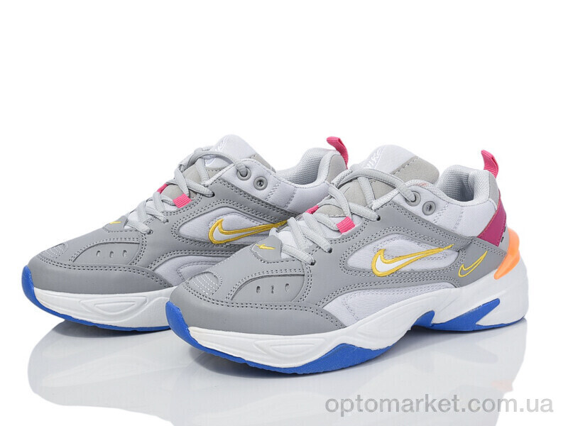 Купить Кросівки жіночі HD62-B1897-12 grey-purple N.ke сірий, фото 2