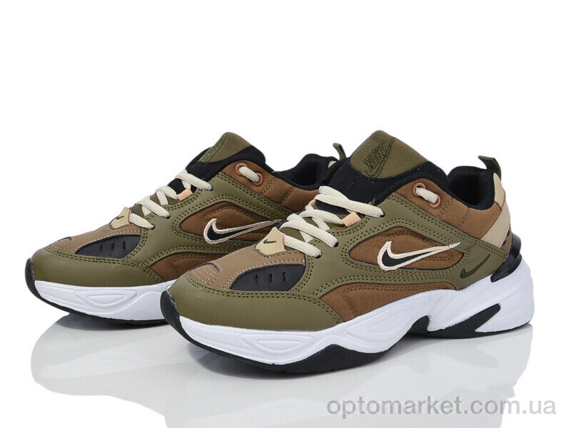 Купить Кросівки жіночі HD62-B1897-16 oliva N.ke хакі, фото 2