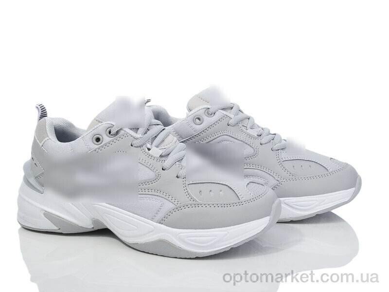 Купить Кросівки жіночі HD62-B1897-4 grey N.ke сірий, фото 1