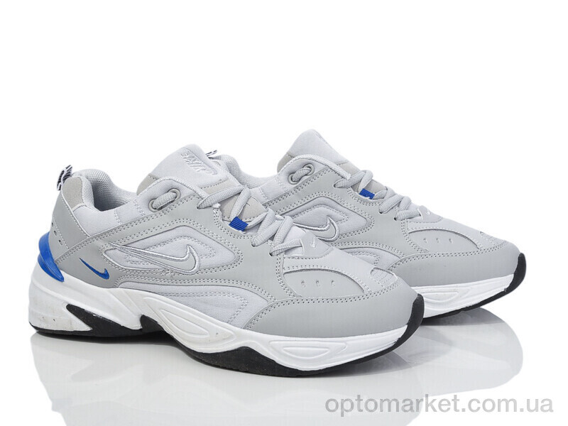 Купить Кросівки чоловічі HD63-A1897-17 grey-blue N.ke сірий, фото 2